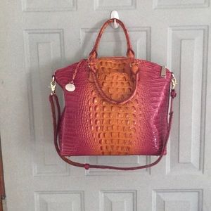 Brahmin - Large Duxbury Satchel - Passion Fruit